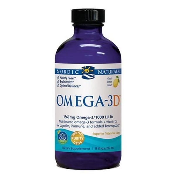 Nordic Naturals Omega-3D Liquid 237ml