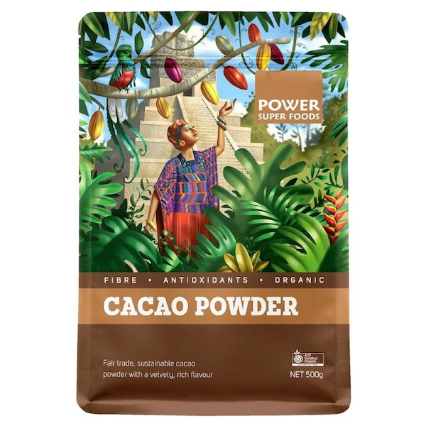 Power Super Foods Cacao Powder Origin 500g
