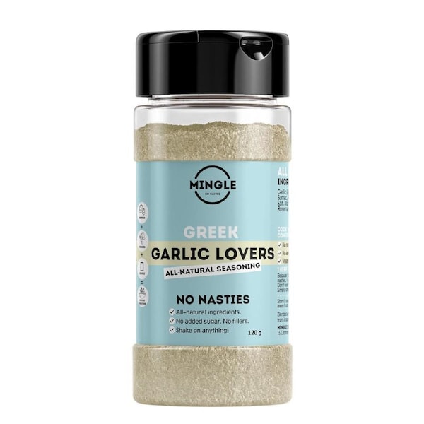 Mingle Seasoning Greek Garlic Lovers 120g
