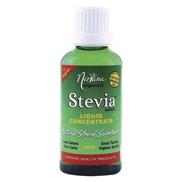 Nirvana Organics Stevia Liquid 50Ml