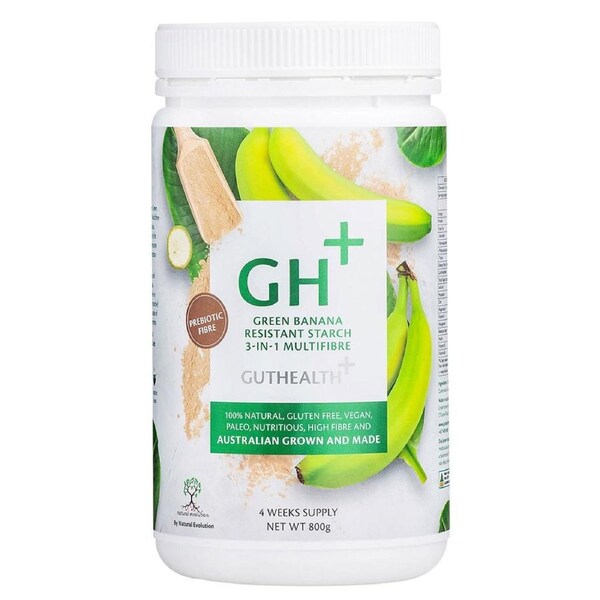 Natural Evolution GH+ Green Banana Resistant Starch 3-in-1 Multifibre 800g