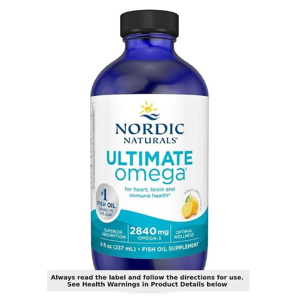 Nordic Naturals Ultimate Omega Liquid 2840mg - 237ml