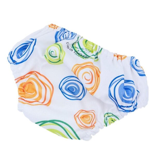 Pea Pods Reusable Swim Nappies Swirl Print Large
