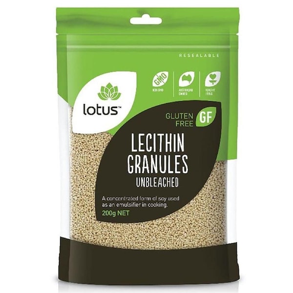 Lotus Unbleached Lecithin Granules 200g