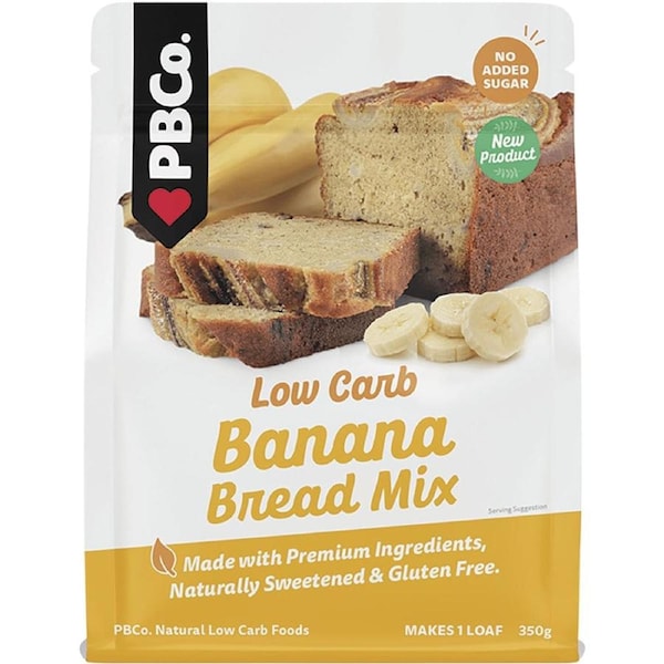 Pbco. Low Carb Banana Bread Mix 350g