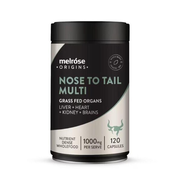 Melrose Origins Organ Meat Nose To Tail Multi 120 Capsules