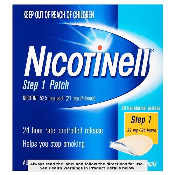 Nicotinell 24 Hour Patches 21mg Step 1 - 28 Patches