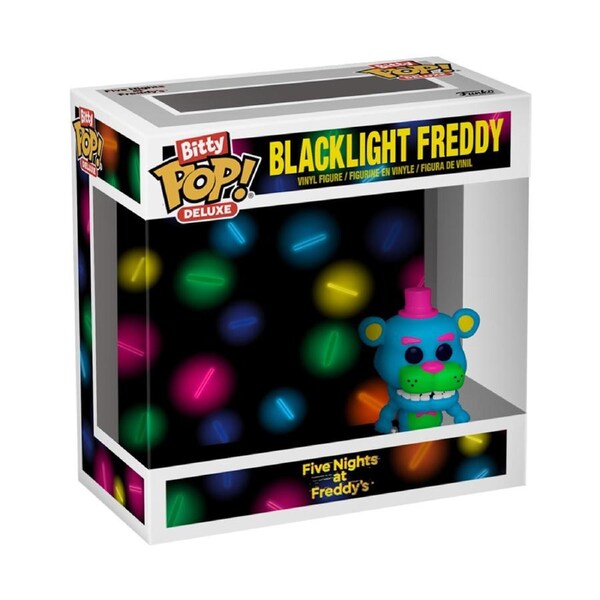 Five Nights at Freddy's Blacklight Freddy Bitty Deluxe Funko POP! Vinyl