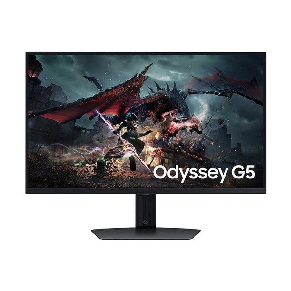 Samsung Odyssey G50D 27" QHD IPS 1ms 180Hz DisplayHDR 400 G-Sync Compatible Height Adjustable Monitor [LS27DG502EEXXY]