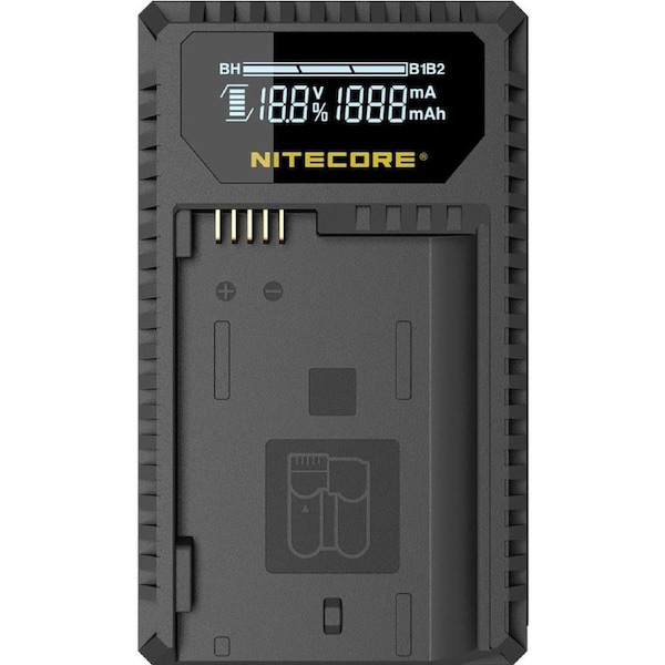 NITECORE UNK1 USB DUAL SLOT CHARGER FOR NIKON EN-EL14/14a and EN-EL15
