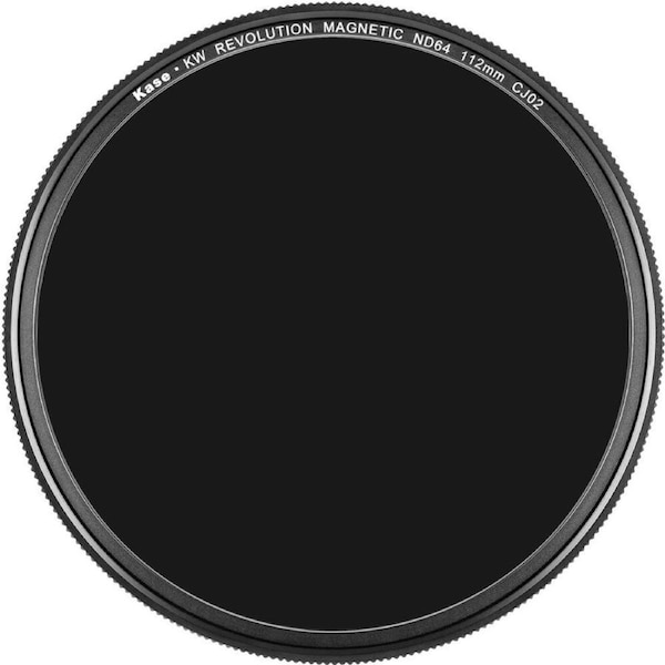 Kase Revolution 112mm ND64 Filter with Magnetic Adapter Ring