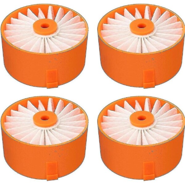 Pack Of 4 Replacement Filters - Compatible With Black+decker Powerseries Extreme Cordless Stick Vacu