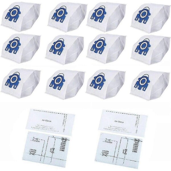 Vacuum Cleaner 16 Parts Compatible With Miele Gn Airclean 3d Efficiency Dust Bags Replace Miele Gn Vacuum