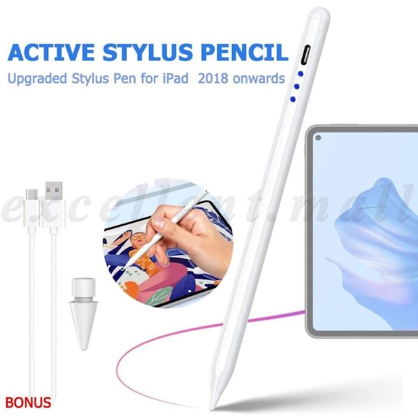 OZNALA 1st 2nd Generation Pen Stylus Pencil For Apple iPad 6th 7th 8th 9th 10th 11th, iPad mini 5th 6th 7th, iPad Air 3th 4th 5th 6th 7th Gen