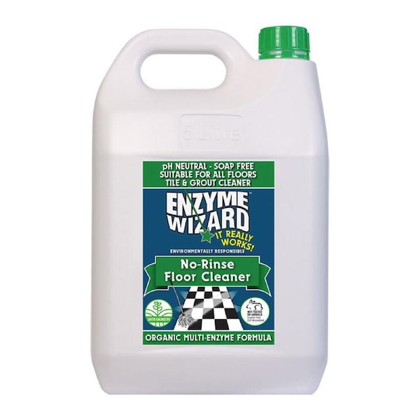 Enzyme Wizard No Rinse PH Neutral Bathroom Floor Cleaner 5L