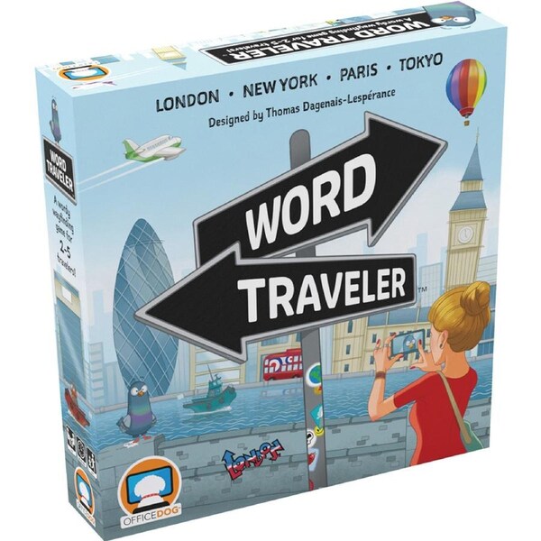 Office Dog Word Traveler Tabletop Party Stratergy Interactive Board Game 10y+