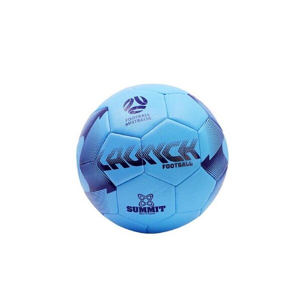 Football Australia Summit Launch Durable Football Soccer Ball Size 4 Blue