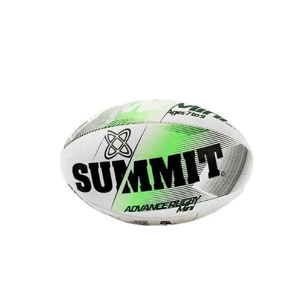 Summit Global Advance Durable Rugby Union Training Ball Mini Size 3 White