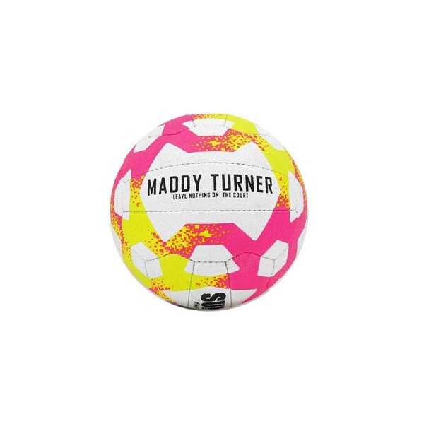 Summit Global Rubber Advance X Netball by Maddy Turner Size 4 Pink/Yellow