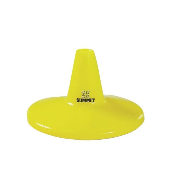 Summit Global Plastic Softball/Baseball Batting Tee Large 25x12cm Yellow