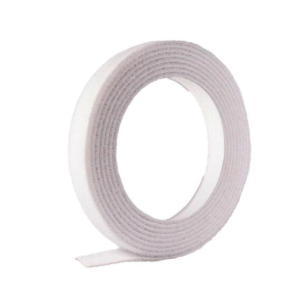 50pc Summit Global Velcro Goal Straps 50x2.5cm Soccer Goal Net Holder White