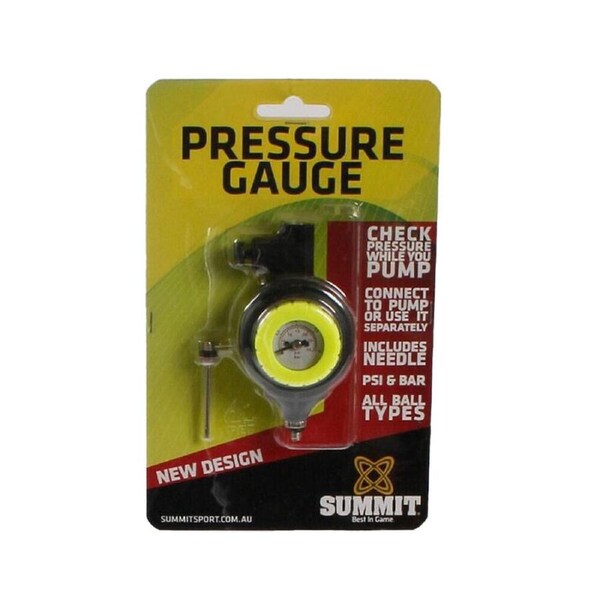 Summit Global Multi Purpose Ball Pressure Checker Gauge Adaptor & Needle