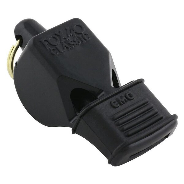 Fox 40 Summit Classic CMG Whistle Coaching/Training Outdoor Sports Accessory BLK