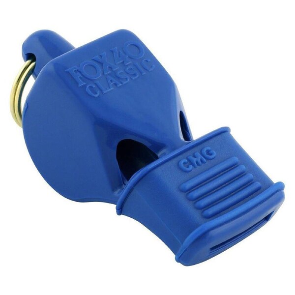 Fox 40 Summit Classic CMG Whistle Coaching/Training Outdoor Sports Accessory BLU