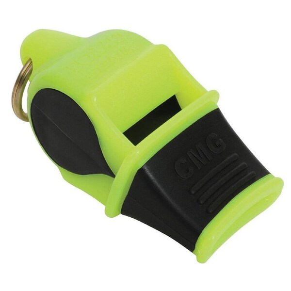 Fox 40 Summit Sonik Blast CMG Sports Whistle w/Breakaway Lanyard Neon/Black