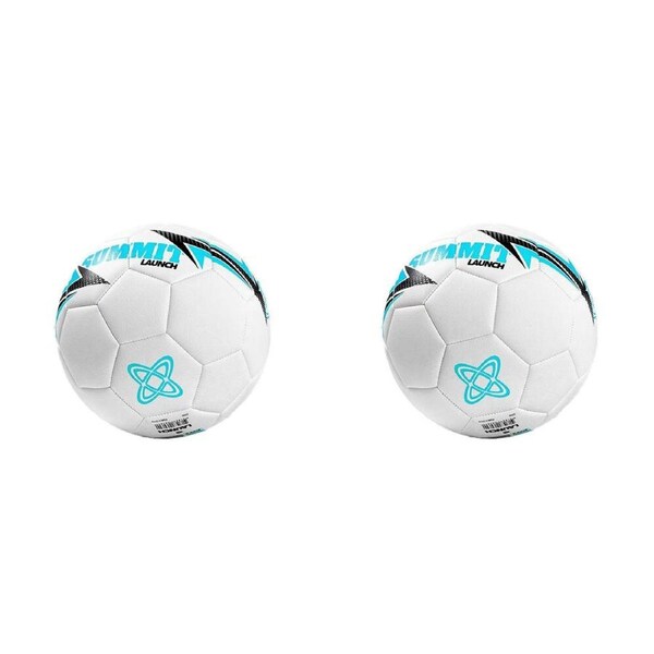 2PK Football Australia Summit Launch Synthetic Leather Soccer Ball Size 4 White
