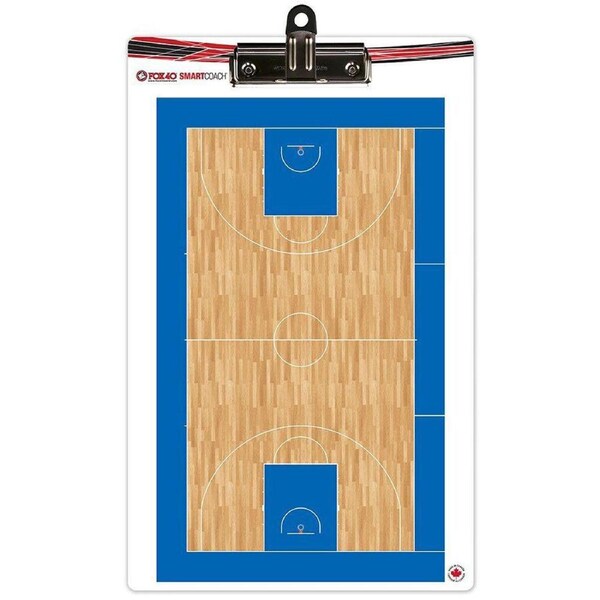 Fox 40 Summit Pro Clipboard Training Equipment Strategy Board Basketball White