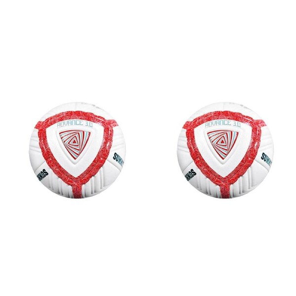 2PK Football Australia Summit Advance 3.0 Durable Soccer Ball Size 3 Red