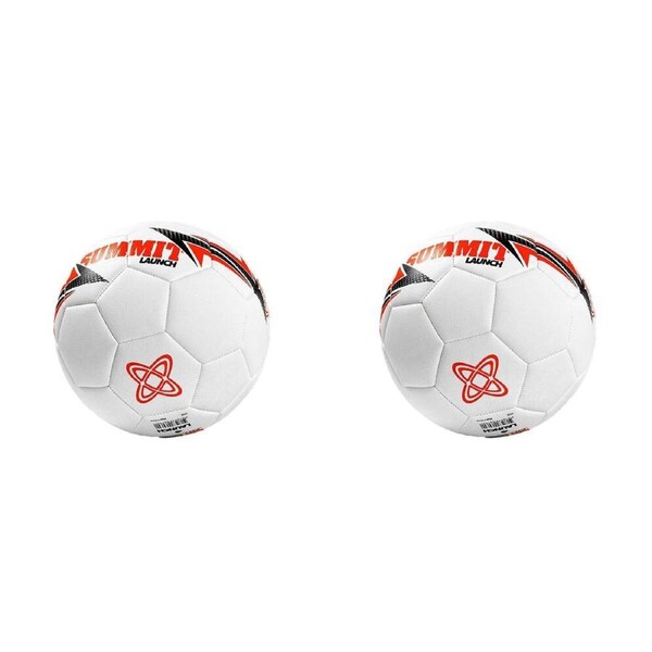 2PK Football Australia Summit Launch Synthetic Leather Soccer Ball Size 3 White