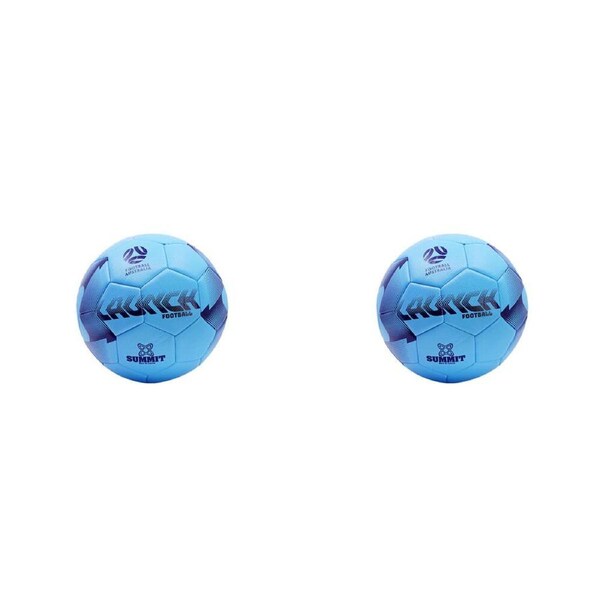 2PK Football Australia Summit Launch Durable Football Soccer Ball Size 4 Blue