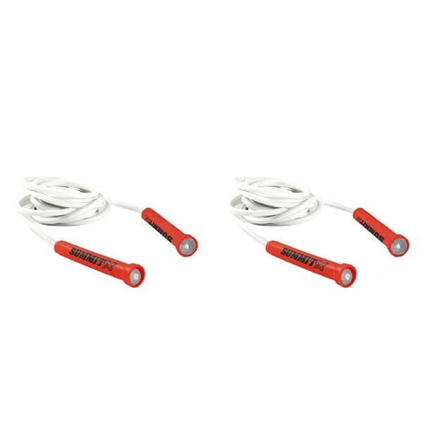 2PK Summit Global Durable Fitness Skipping Jumping Training Rope 2.7m Red