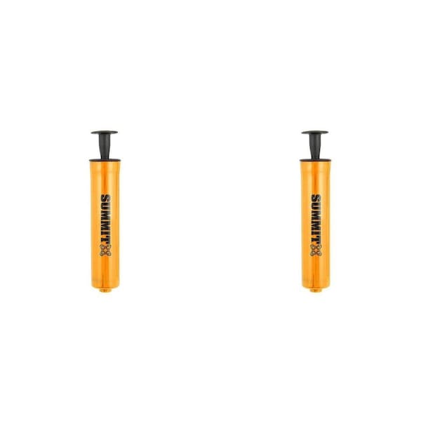 2PK Summit Global Classic Portable Mini Ball Inflation Hand Pump 6 inch Assorted