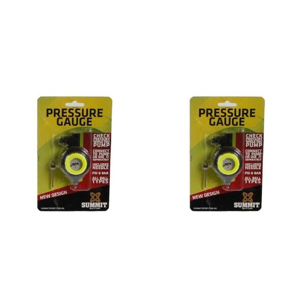 2PK Summit Global Multi Purpose Ball Pressure Checker Gauge Adaptor & Needle