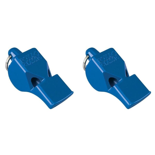 2PK Fox 40 Summit Classic Whistle Coaching/Training Sports Accessory Blue