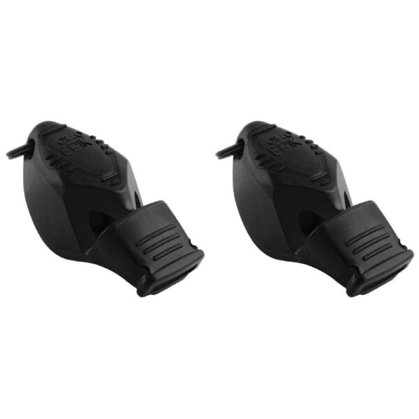 2PK Fox 40 Summit Epik CMG Whistle Coaching/Training Sports Accessory Black