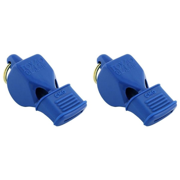 2PK Fox 40 Summit Classic CMG Whistle Coaching/Training Sports Accessory BLU