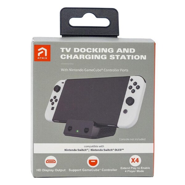 Atrix - TV Docking & Charging Station for Nintendo Switch & Nintendo Switch OLED