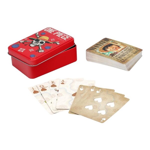 One Piece - Live Action Playing Cards with Tin