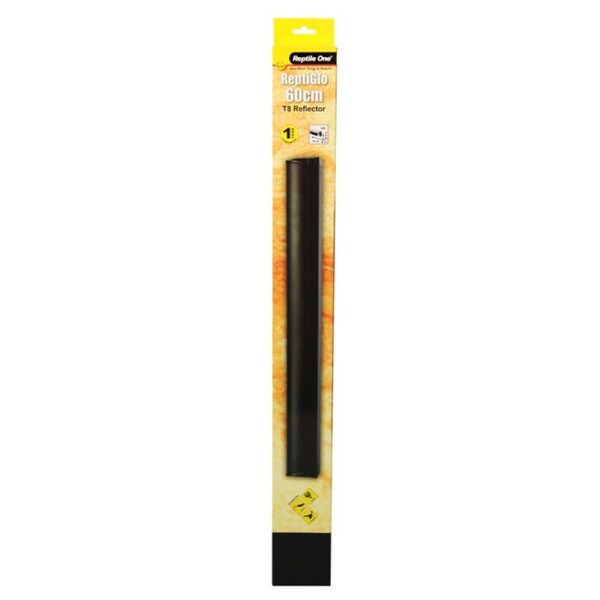 Reptile One 60cm Reflector Kit 2pk - Includes Single T8 18W w/ 10% Tube (46497-10K)