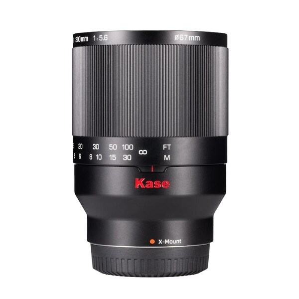 Kase 200mm F5.6 Reflex Full Frame Lens For FujiFilm (X Mount)