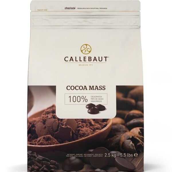 Callebaut Cocoa Mass Chocolate Liquor Callets 2.5kg