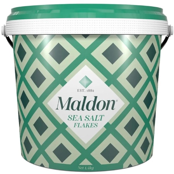 Maldon Sea Salt Flakes 1.4kg Bulk Tub