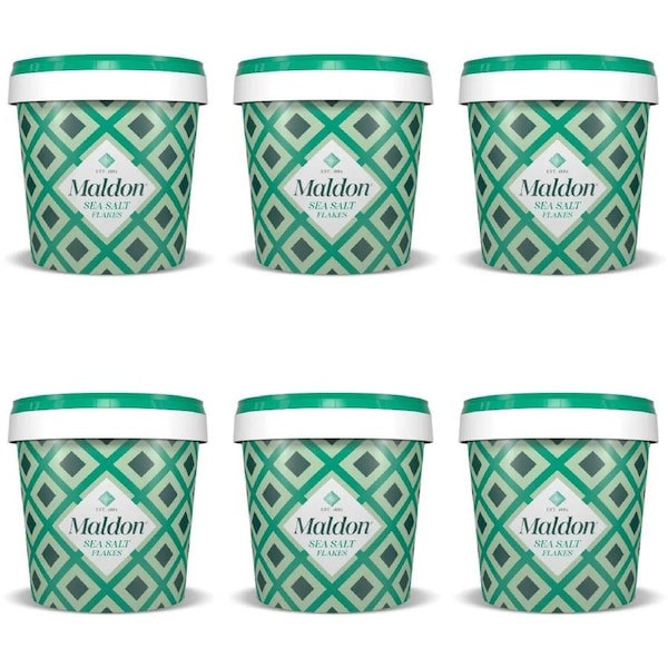 Maldon Sea Salt Flakes 570g 6 Pack Bulk