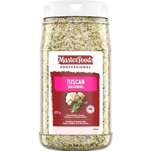 Masterfoods Tuscan Seasoning 670g Bulk Size