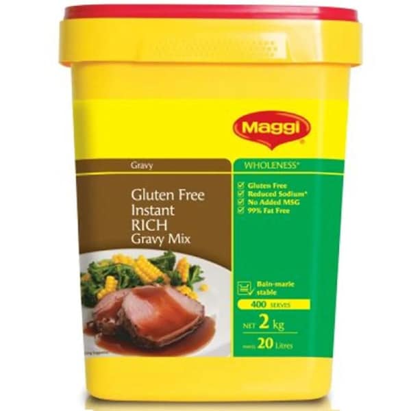 Maggi Rich Gravy Mix Gluten Free 2kg Bulk Size