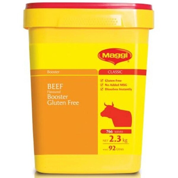 Maggi Beef Booster Gluten Free 2.3kg Bulk Size